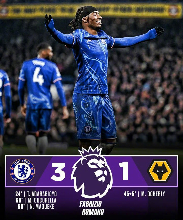 狼队客场大胜，英超卫冕冠军难阻其脚步